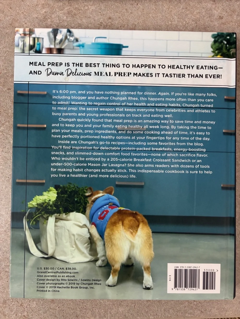 Damn Delicious Meal Prep Book By Chungah Rhee, Excellent Condition